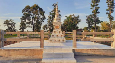 Julio 2022: Retorno de las cenizas del Maestro Dhiravamsa a Tailandia